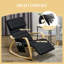 HOMCOM Rocking Chair Recliner with Adjustable Footrest-707533114