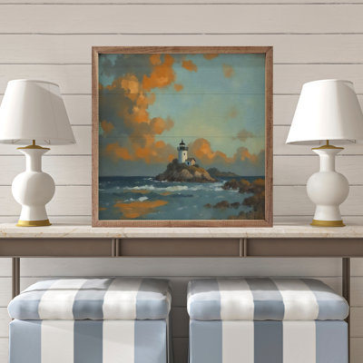 Phare au lever du soleil