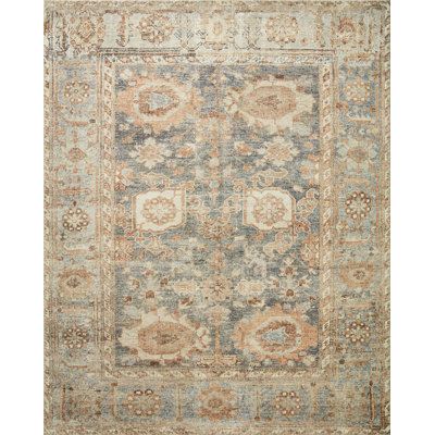 Loloi Ocean/Spice Area Rug Feat. CloudPile