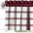 Plaid Tailored Kitchen Curtain-70338855-70338856