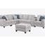 Canapé modulaire avec repose-pieds Reedsport-546071465