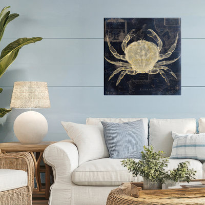 Crab Contour over Map Canvas, design by Sasha