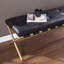 Banc en similicuir