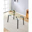 Table de salle à manger rectangulaire en verre trempé 51 po Modern-1944423444-1931577993