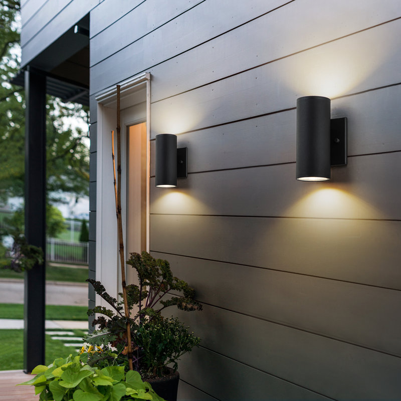 Tazia LED Wall Light, Matte Black
