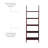 Natrona 72.5" H x 25.25" W Solid Wood Ladder Bookcase-378911091