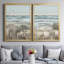 «Heading In Dusk I», ensemble de 2 reproductions d'art sur toile encadrées-1205925542-1205925537