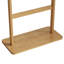 Portemanteaux naturel en bois massif 23,6 x 11 x 71 po, écologique, facile à assembler pour le salon de l'entrée de la chambre à coucher