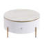 Table basse moderne avec 2 grands tiroirs de rangement Modern (31,5 po)-298045098