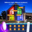 LED Dimmable RGB Flush Mount Ceiling Light with Remote Control-1504947449