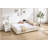 Upholstered Daybed With Trundle,Sturdy Wooden Bed Frame, Modern Diamond Grid Design,For Bedroom, Guest Room (Beige)-1951201738