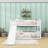 Wood Bunk Bed With Slide And Guardrails-668967441-668967440