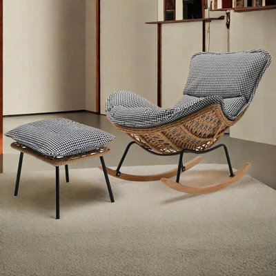 Chaise berçante Casual Light Luxury Home