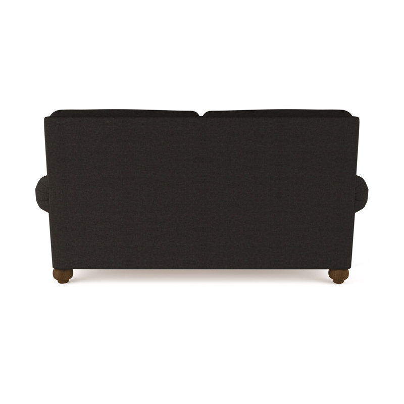Leroy Loveseat, 36" H x 60" W x 43" D, Chocolate Velvet