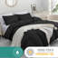 Microfiber Solid Colour Duvet Cover Set with Pillow Shams Included-122548792