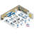 Folding Table - Particleboard Core - Square-36033159