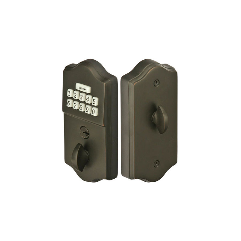 Classic Electronic Keypad Deadbolt, Oil Rubbed Bronze