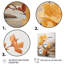 «Orange Flora Fantasy», art mural floral abstrait-1709153044-1709153259
