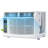 Acekool Window Air Conditioner 6000 Btu, Up to 250 Square Feet,Window Ac Units with Remote,3 Cooling & Fan Speeds,Window Install Kit,Window Unit Air Conditioner