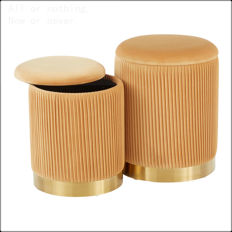 Ensemble de repose-pieds Nesting, Orange