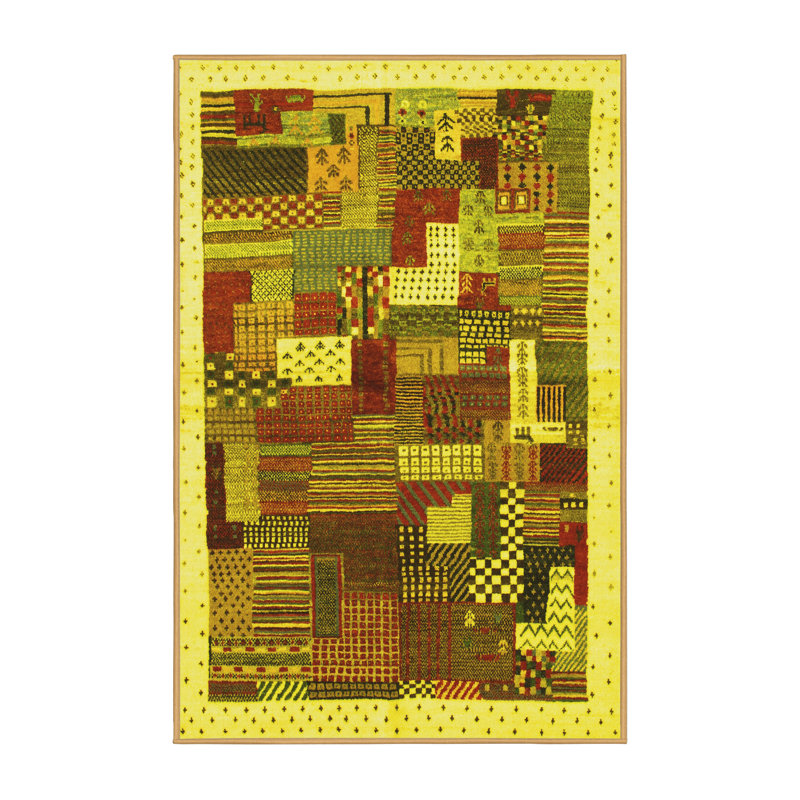 Performance Patchwork Indoor Rug, Rectangle 8' x 10'