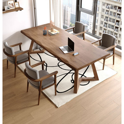 Solid Wood Writing Desk