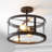 Pinkney Glass Semi Flush Mount-777473536