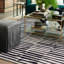 Tapis noir / ivoire en laine touffeté à la main Vera-1921591333