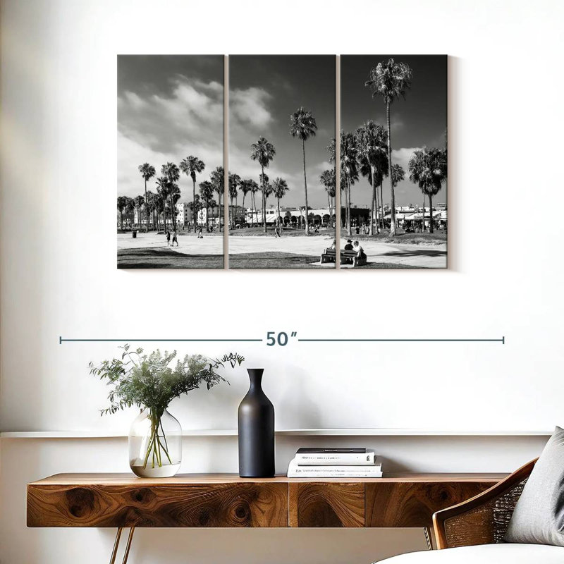 California - Summer At Venice Beach, 24" H x 38" W