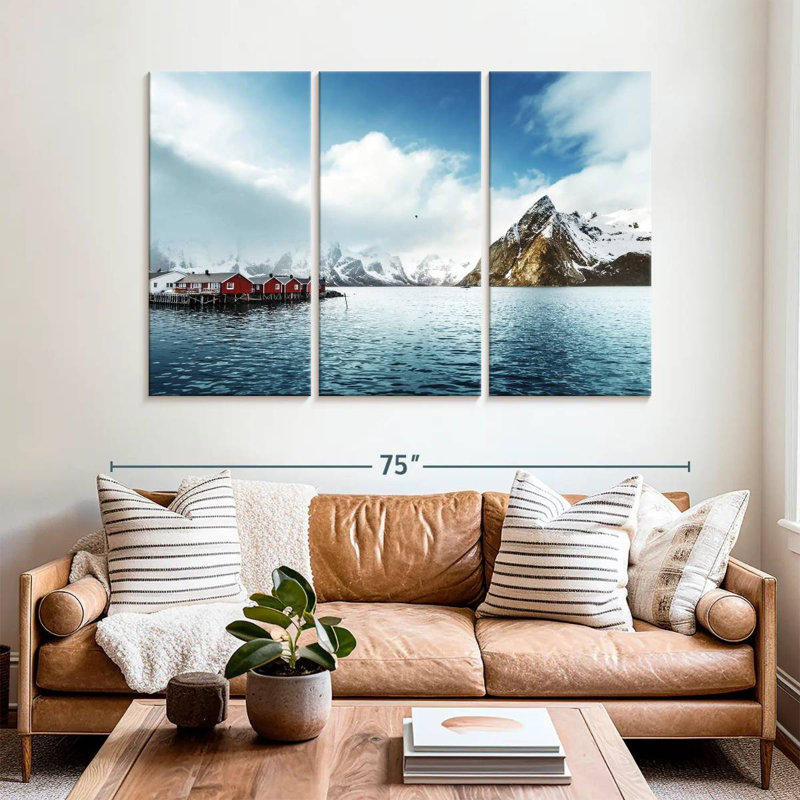 Nicci Lofoten Island Village, 42" H x 65" W