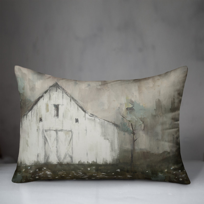 Housse de coussin rectangulaire en polyester 
