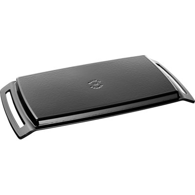 STAUB Cast Iron Plancha, Black