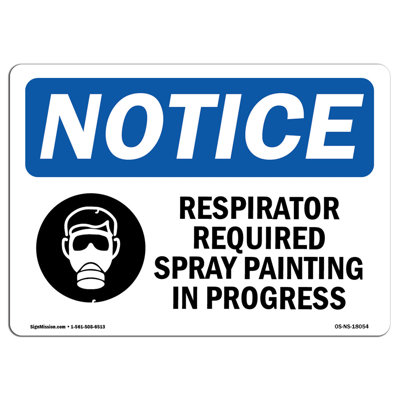 Masque respiratoire requis