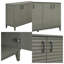 Buffet rétro 60 "- gris antique