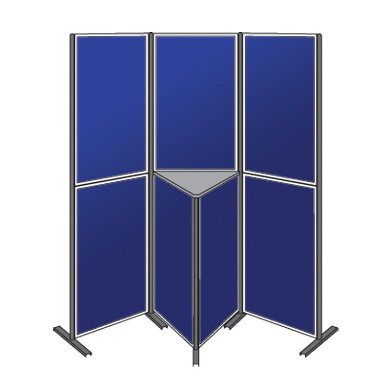 Free-Standing Bulletin Board, 180cm H x 180cm W