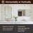 Contemporary Dual Concave Edge Scalloped Rectangle Bathroom Vanity Mirror | Stainless Steel Frame-1983549852-2001340845