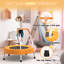 Mini trampoline pour tout-petits 28 pouces avec poignée en mousse pour enfants de 1 an et plus, intérieur et extérieur