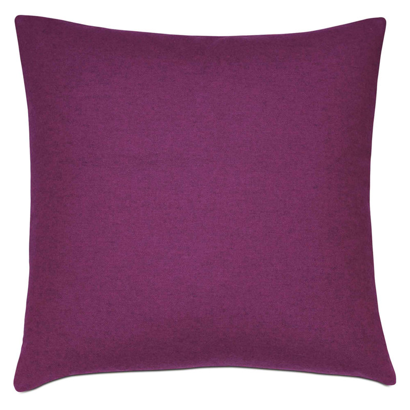 Heathered Wool Fabric, Raspberry