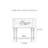 Retro Minimalist Console Table with 2 Drawers