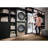 LG STUDIO Styler Smart STEAM Closet in Black Tinted Mirrored Finish with TrueSteam Technology and Moving Hangers