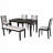 6-Piece Kitchen Dining Table Set