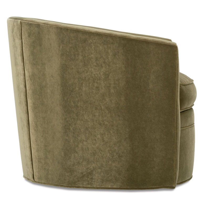 Baldwin Swivel Chair, Olive Velvet (13295-13)