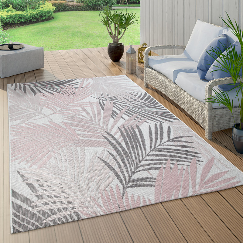 Pavo Floral Indoor / Outdoor Area Rug, Rectangle 160 x 220cm