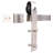 Sliding Standard Double Track Barn Door Hardware Kit