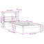 Bed Frame With Headboard Without Mattress-1717122983