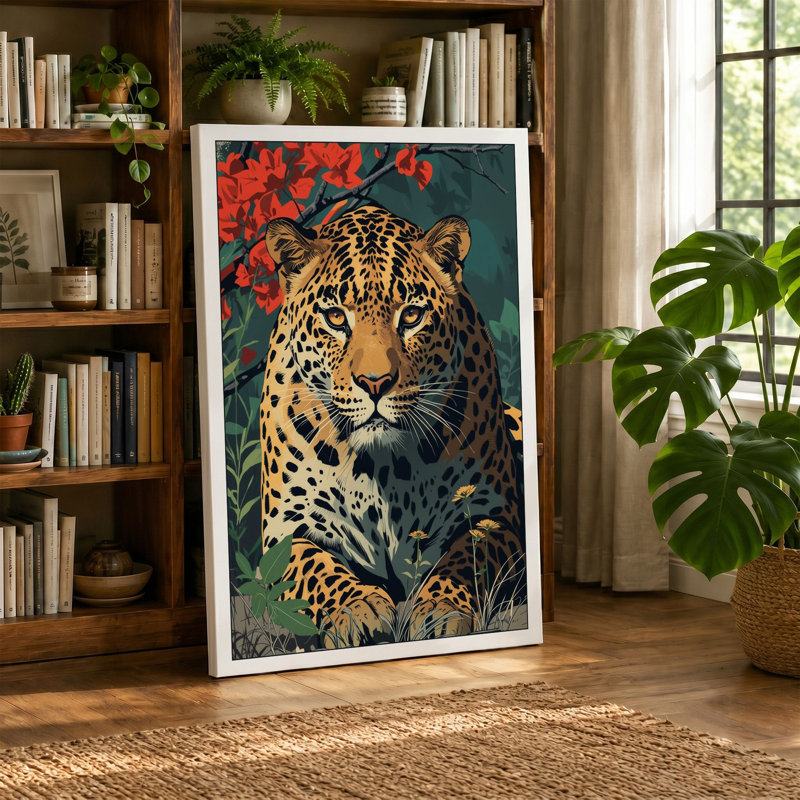 Print, 18x12 - 45.7 x 30.5 cm, Teal Border