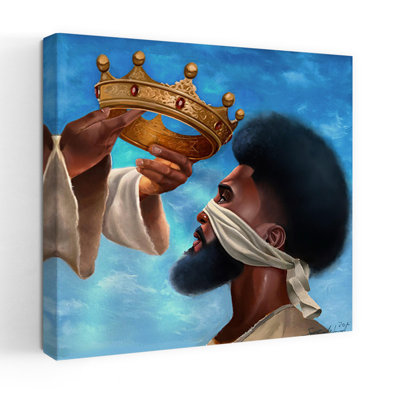 Crown Me Lord - Man Abstract Art contemporain