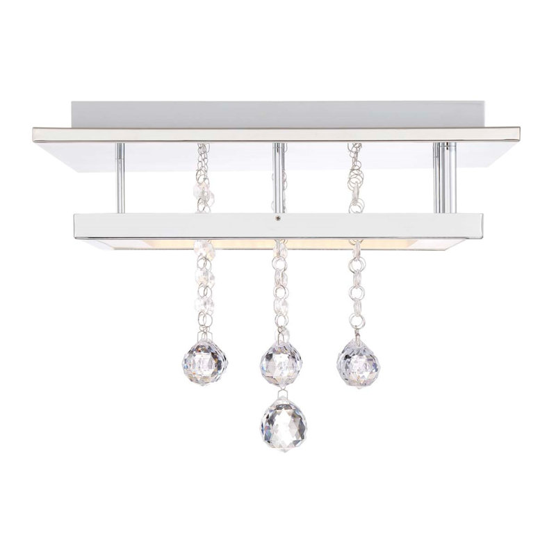 Drye LED Semi Flush Mount