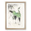 Crane Bird by Numata Kashu - Single Picture Frame Painting on MDF-55682879-55682880