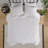 3 PCS King/Cal King Poly Jersey Puffy Comforter Set White-128367394
